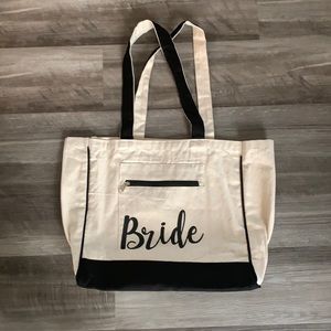 Canvas ‘Bride’ Tote